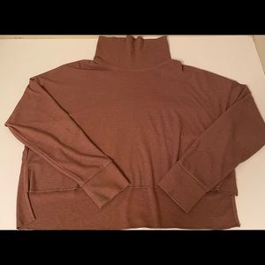 American Eagle turtleneck in brown, size medium